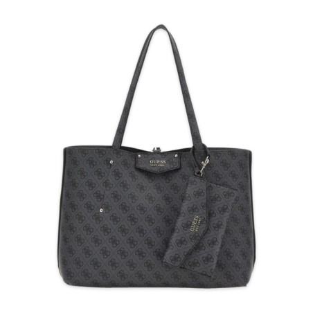 Guess Eco Brenton Tasche - Schwarz-Grau