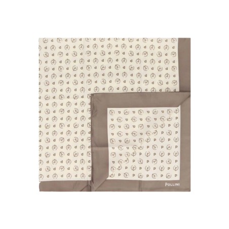 Pollini Heritage scarf - Ivory-Ice