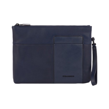 PIQUADRO FINN POUCH - Blau