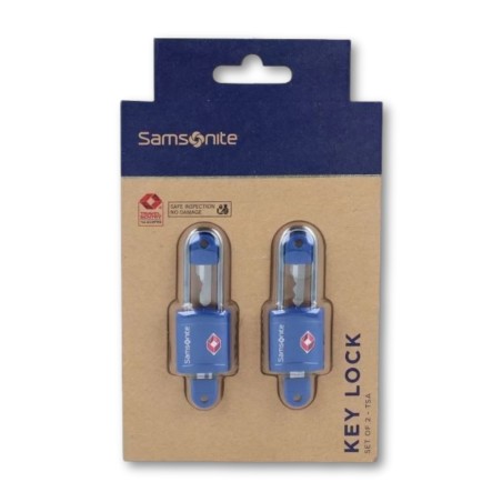 SAMSONITE PADLOCKS - SKY BLUE