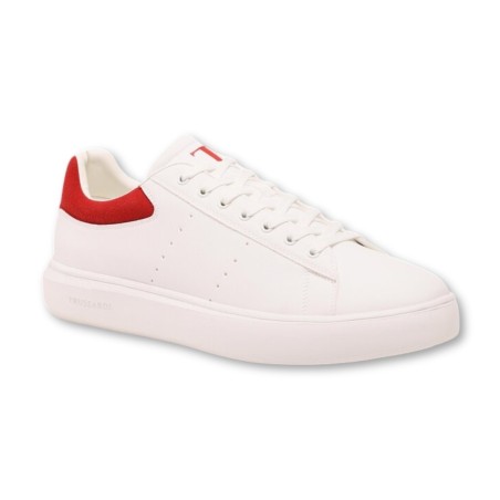 TRUSSARDI YARIS SHOES - White-Red