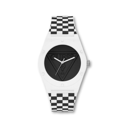 GUESS WATCH? - WHITE BLACK