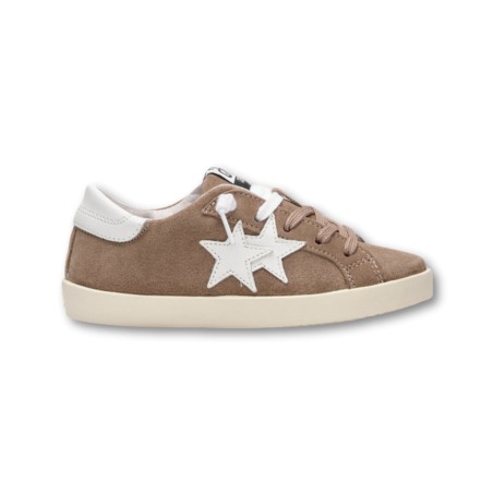 Sneakers pelle 2Star - Taupe