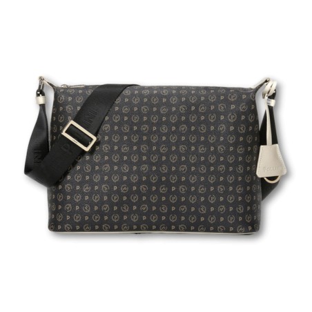 POLLINI HERITAGE BAG - Black-Ivory