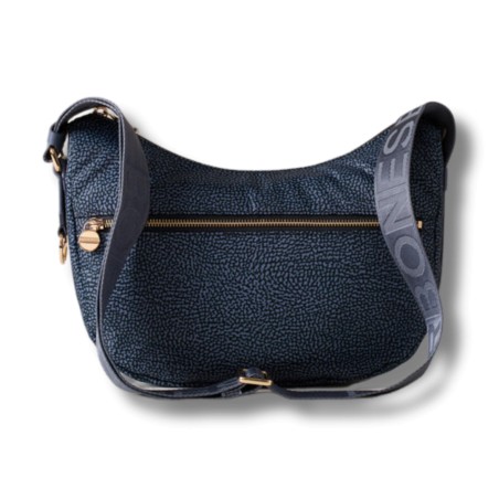 Borbonese women's bag - Eco Line - Blue Denim