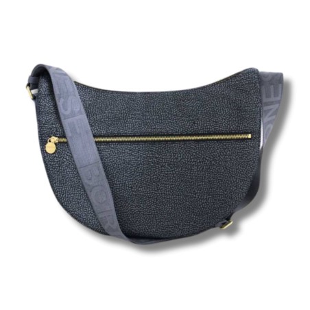 Borbonese women's bag - Eco Line - Blue Denim