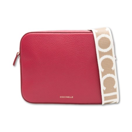 THEBE COCCINELLE BAG - Sangria