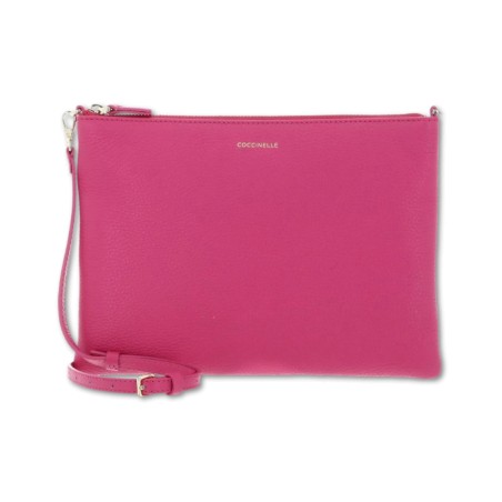 BOLSO BANDOLERA COCCINELLE BEST - Fucsia