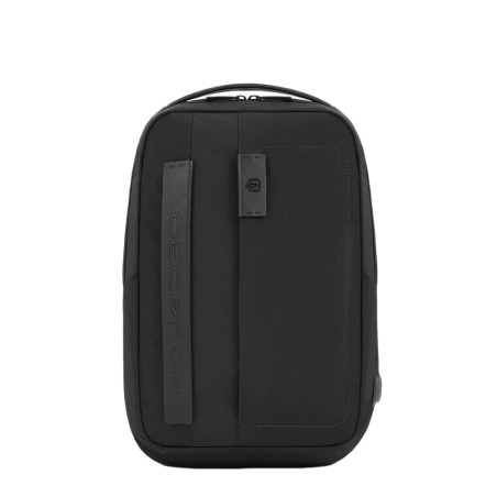 Piquadro P16 Spezialrucksack - Schwarz