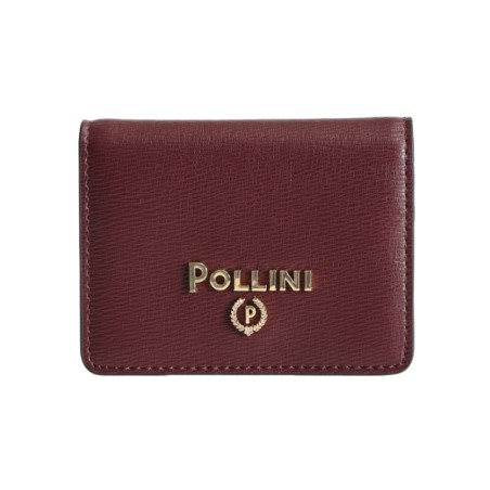 Pollini card holder - Bordeaux