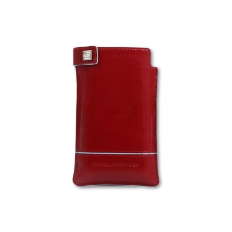 Piquadro Power Bank mit Echtlederetui - ROSSO 2